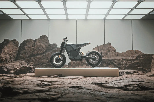 DAB Motors introduces the DAB 1αX electric scrambler.